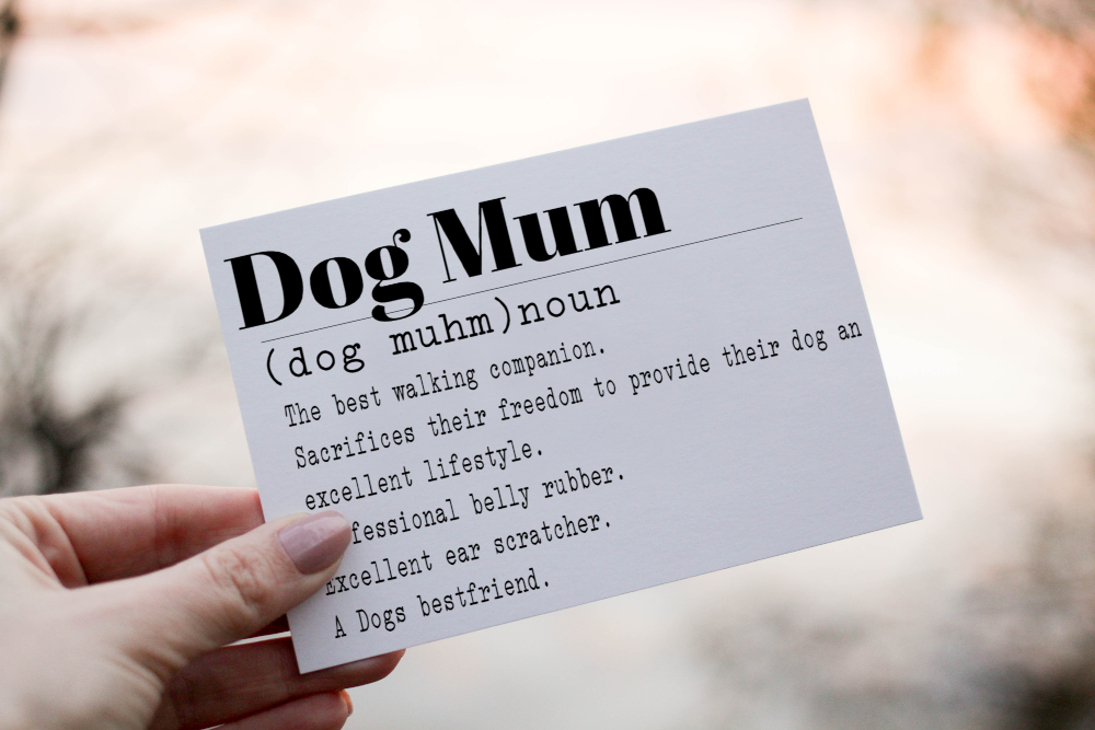 Dog Mum Birthday Card, Mum Birthday Card, Dog Mum Birthday Card